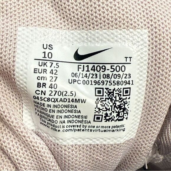 Nike Shoes Womens Size 10 Phoenix Waffle Pink White Running Sneakers FJ1409-500 - Picture 9 of 10